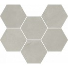 Continuum Silver Hexagon
