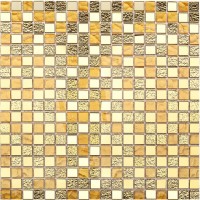 Мозаика Starmosaic Metal Gold стекло 1.5x1.5 30x30