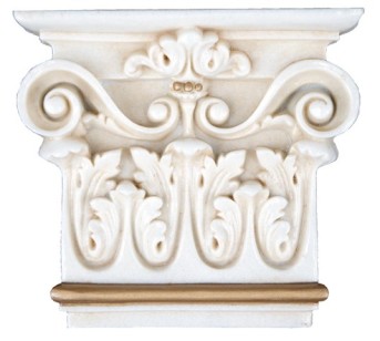 Декоративная вставка Infinity Ceramic Tiles Vaticano Capitel 1 Oro 18.5х20