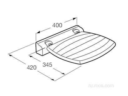 Стул для душа Roca Access Comfort 42x40x8 816912009