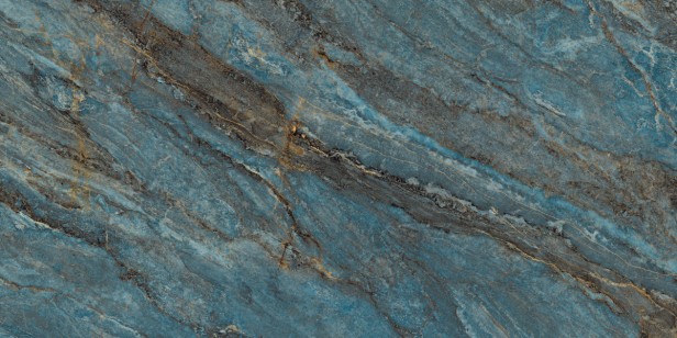 Керамогранит Laparet Beam Turquoise Бирюзовый Лаппатированный Шайн 60x120 