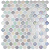 Стеклянная мозаика Vidrepur Circle 558 553 554 29.5x31