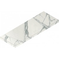 Ступень Italon Charme Deluxe Invisible White Scalino Ang Sx Nat угловая левая 33x80 620070001633