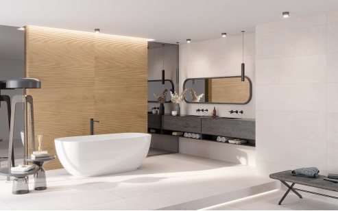 Плитка Keraben Naturwood Concept Brandy Mate 40x120 настенная