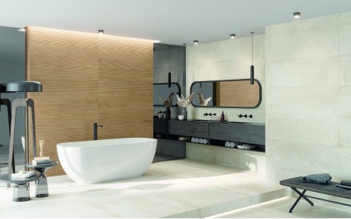 Плитка Keraben Naturwood Concept Brandy Mate 40x120 настенная