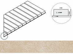 Решетка Italon Materia X2 Magnesio Griglia Stream 20 Dx 25x60 правая 620090000509