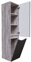 Шкаф-пенал Grossman Талис бетон пайн серый подвесной 35 см 303507