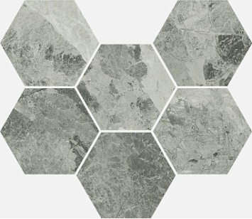 Charme Extra Silver Mosaico Hexagon