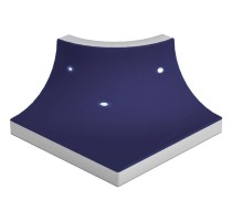 Уголок Pool Tile Radial Internal Corner Dark Blue Smooth