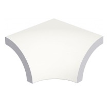 Уголок Pool Tile Radial Internal Corner White Anti-Slip