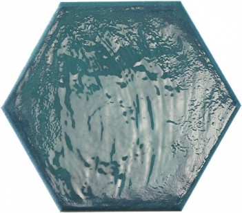 Керамогранит Prissmacer Rain Aquamarine Hex 19.8x22.8