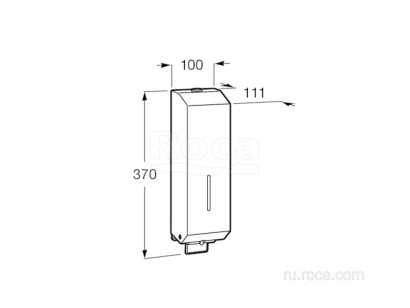 Диспенсер Roca Public 11.1x10x37 817403002