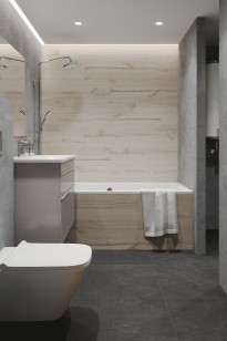 Керамогранит Cifre Ceramica Nordic Walnut 20x120