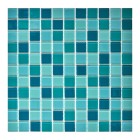 Мозаика Pixmosaic Crystal Glass из стекла на сетке 30x30 PIX006