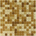 Стеклянная мозаика Bonaparte Aqua 350 на сетке 2x2 32.7x32.7