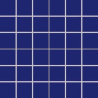 Мозаика Rako Color Two синяя матовая 5x5 30x30 GDM05005