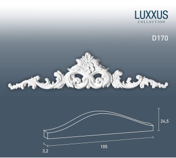Фронтон Orac Decor Luxxus D170 (105x3.5x25 см)