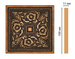 Вставка цветная Decomaster 156-2-57 (100x100x11 мм)