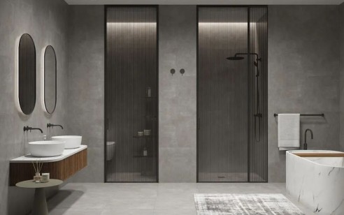 Керамогранит Mico Concept Dark Grey Matt 80x160 73700