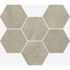 Terraviva Greige Hexagon