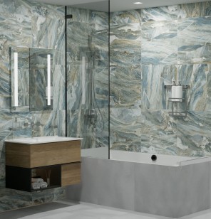 Керамогранит Global Tile Bellagio Голубой 60x60 GT606018816MR