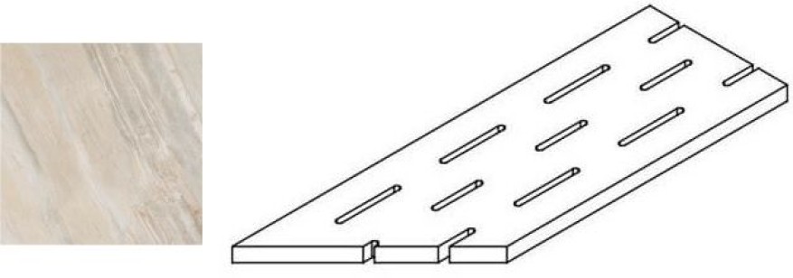 Решетка Italon Magnetique X2 White Griglia Sx 20x60 левая 620090000206