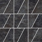 Мозаика Rondine Ardesie Dark Mosaico Trapezi 30x30 J87176