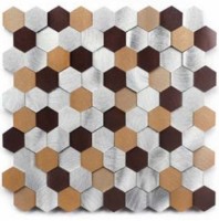 Мозаика Moreroom Stone Aluminum Stamping 3D Mix 26x27 A266