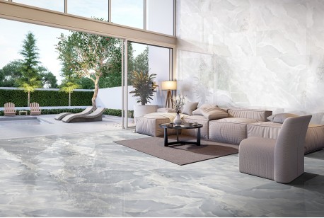 Керамогранит Global Tile Glissando Белый 60x120 GT1206014703PR