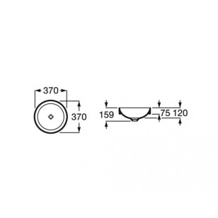 Раковина Roca Inspira round 32752R660