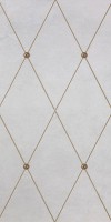 Декор Petracers Ad Maiora Rhombus Oro su Perla Fregio 50x100 настенный AM FR RHOMB 03-10