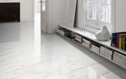 Керамогранит Infinity Ceramica Christy White Silver Line Glossy 60x120