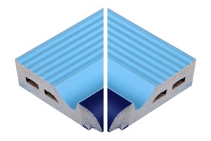 Специальный элемент Pool Tile Internal Corner Blue with Blue Marker