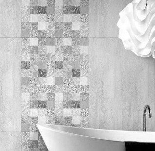 Плитка Sina Tile Lomana Grey 30x75 настенная 2162