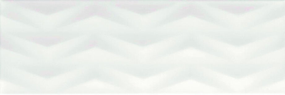 Плитка Ceramika Konskie Snow Glossy White Struktura Rett 25x75 настенная