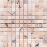 Мозаика Caramelle Mosaic Pietrine 7 mm Rosa Salmone Pol 29.8x29.8