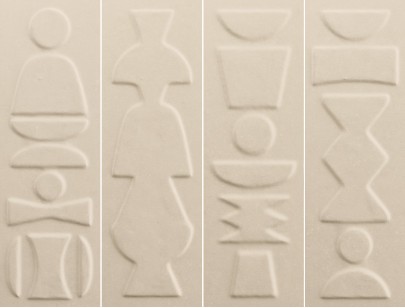 Плитка 41ZERO42 Nok Totem Ivory 6.5x20 настенная 4101221
