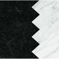 Керамогранит 41zero42 Dandy Comb Black White 18.6x18.6 4101201