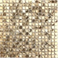 Мозаика Moreroom Stone Stamping Aluminum Gold 30x30 S084