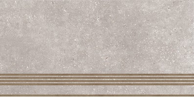 Ступень Global Tile Coral Rock Серый 30x60 ST183VG