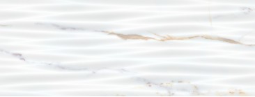 Плитка ProGRES Ceramica Finezza белая рельеф 23x60 настенная 160301