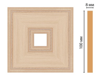 Вставка цветная Decomaster 187-2-11 (100x100x8 мм)