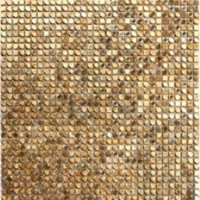 Мозаика Moreroom Stone Stamping Aluminum Gold 30.6x30.6 S054