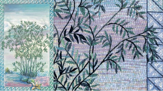 Стеклянная мозаика Sicis Iridium Periwinkle 29.5x29.5 40423