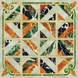 Керамогранит Infinity Ceramic Tiles Chester Chiaro Gold 60x60