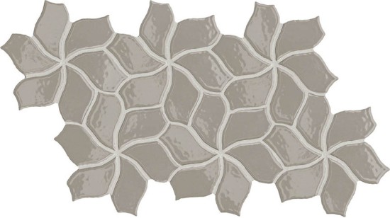 Керамогранит Mutina Botanica Flower Grey Glossy 23.1x40.3 TYBFG69