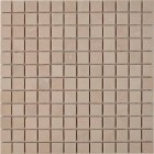 Мозаика Pixmosaic Каменная мозаика из мрамора Crema Nova на сетке 30.5x30.5 PIX230