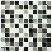 Стеклянная мозаика Bonaparte Carbon Mix 2.5x2.5 30x30 