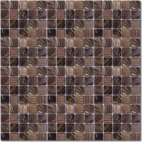 Мозаика Rose Mosaic Aquatica Dark Chocolate Luc 32.2x32.2