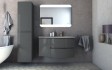 Шкаф подвесной Cezares Vague 34x40x55 Grigio talpa opaco 54906